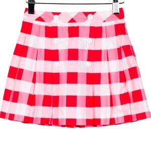 Jacadi Pleated Checkprint Skirt  and Jacket